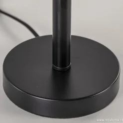 Zwart metalen lampvoet Washington L&L